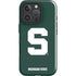 Michigan State University Spartans S iPhone 16 Pro Max Impact Case