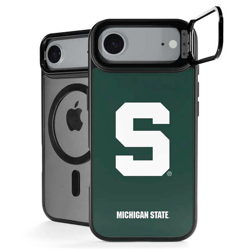 Michigan State University Spartans S iPhone 17 Air Kickstand Case