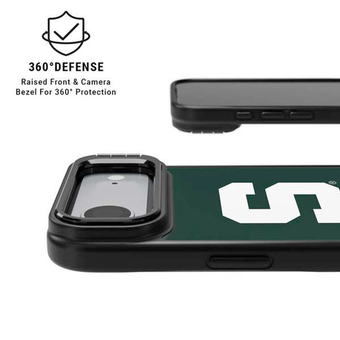 Michigan State University Spartans S iPhone 17 Air Kickstand Case