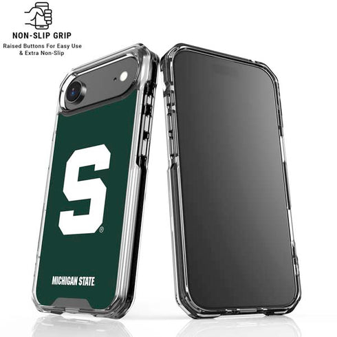 Michigan State University Spartans S iPhone 17 Air MagSafe Case