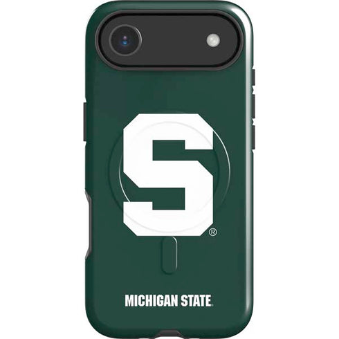 Michigan State University Spartans S iPhone 17 Air Magsafe Impact Case