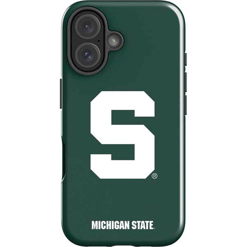 Michigan State University Spartans S iPhone 17 Impact Case