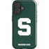 Michigan State University Spartans S iPhone 17 Impact Case