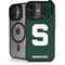 Michigan State University Spartans S iPhone 17 Kickstand Case