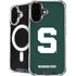 Michigan State University Spartans S iPhone 17 MagSafe Case