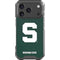 Michigan State University Spartans S iPhone 17 Pro Clear Case