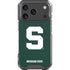 Michigan State University Spartans S iPhone 17 Pro Clear Case