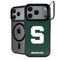 Michigan State University Spartans S iPhone 17 Pro Kickstand Case