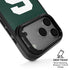 Michigan State University Spartans S iPhone 17 Pro Kickstand Case