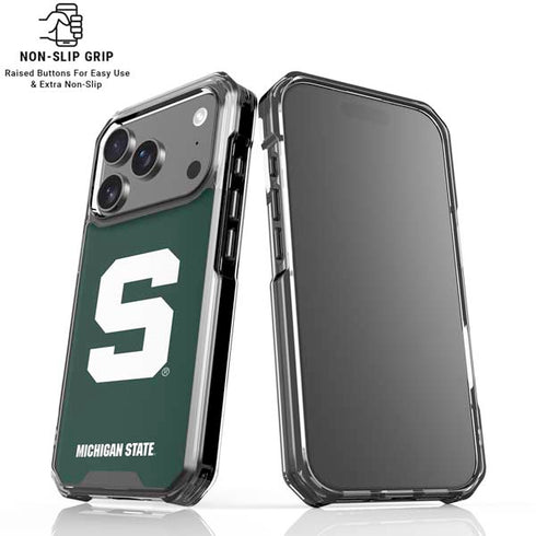 Michigan State University Spartans S iPhone 17 Pro MagSafe Case
