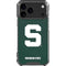 Michigan State University Spartans S iPhone 17 Pro Max Clear Case
