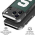 Michigan State University Spartans S iPhone 17 Pro Max Clear Case
