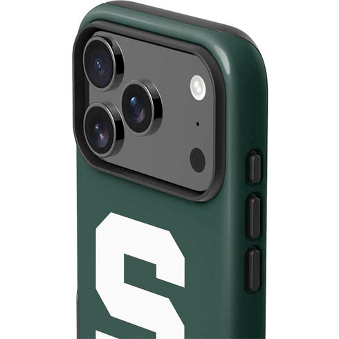 Michigan State University Spartans S iPhone 17 Pro Max Impact Case