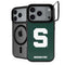 Michigan State University Spartans S iPhone 17 Pro Max Kickstand Case