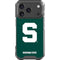 Michigan State University Spartans S iPhone 18 Pro Clear Case