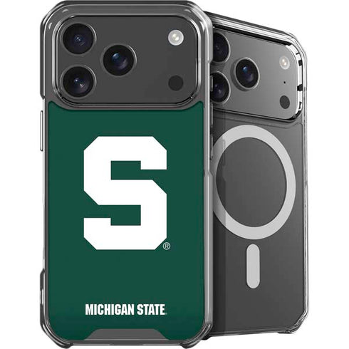 Michigan State University Spartans S iPhone 18 Pro MagSafe Case