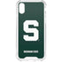 Michigan State University Spartans S iPhone XS Clear Case