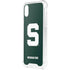 Michigan State University Spartans S iPhone XS Clear Case