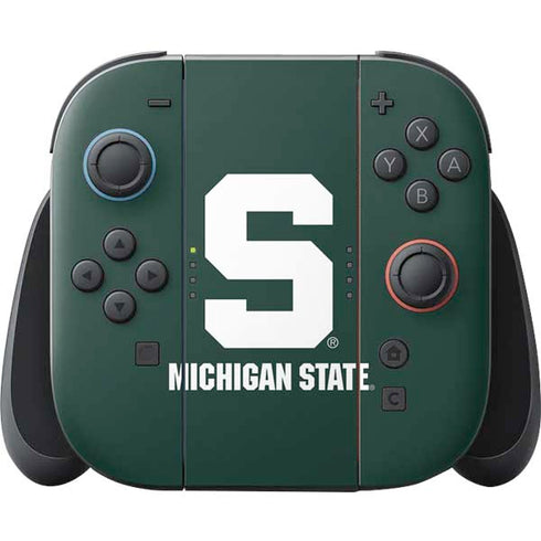 Michigan State University Spartans S Nintendo Switch 2 (2025) Joy-Con Controller Skin