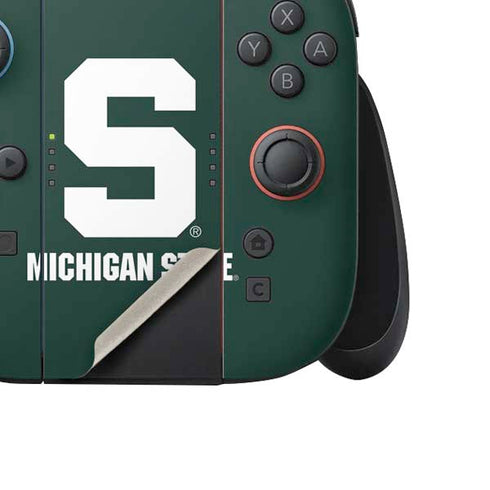 Michigan State University Spartans S Nintendo Switch 2 (2025) Joy-Con Controller Skin