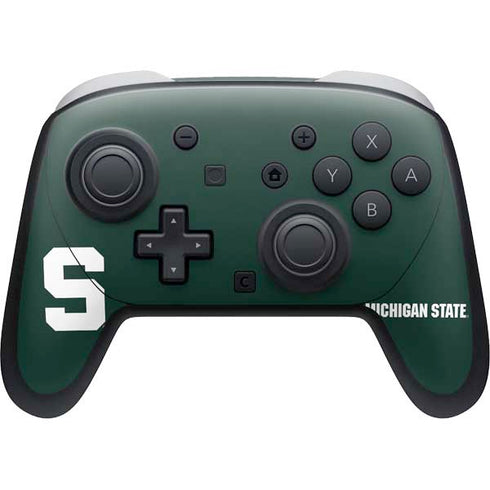Michigan State University Spartans S Nintendo Switch 2 (2025) Pro Controller Skin