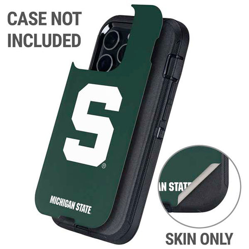 Michigan State University Spartans S Otterbox Defender iPhone Skin