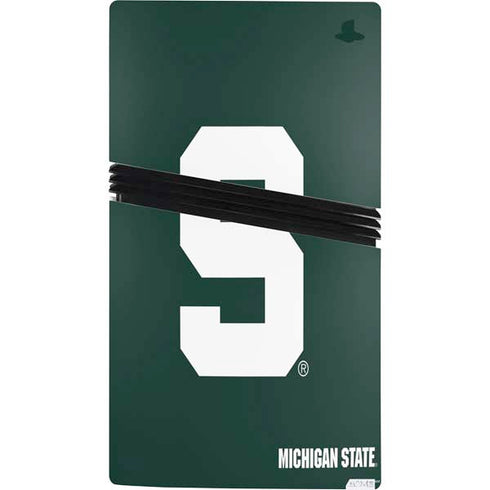 Michigan State University Spartans S PS5 Pro Console Skin