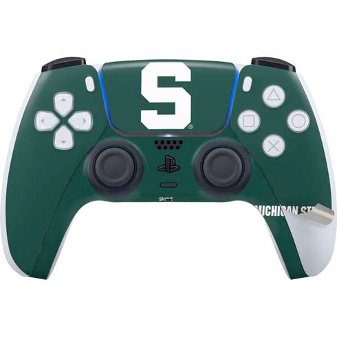 Michigan State University Spartans S PS5 Pro Disk Bundle Skin