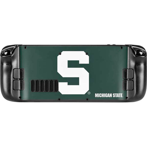 Michigan State University Spartans S Steam Deck Handheld Gaming Computer Skin