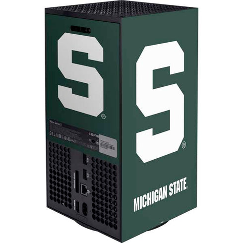 Michigan State University Spartans S Xbox Series X Bundle Skin
