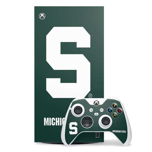 Michigan State University Spartans S Xbox Series X Skins