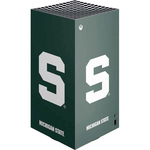 Michigan State University Spartans S XBox Series X Digital Edition Console Skin