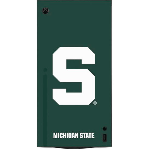 Michigan State University Spartans S XBox Series X Digital Edition Console Skin
