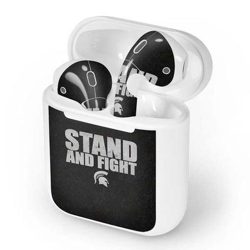 Michigan State University Stand and Fight Apple AirPods Skin