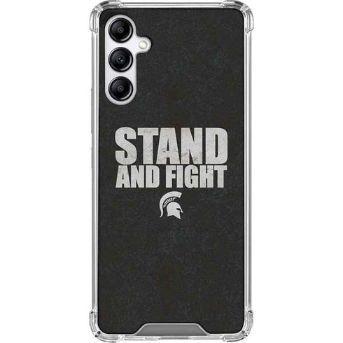 Michigan State University Stand and Fight Gabb Phone 4 Clear Case