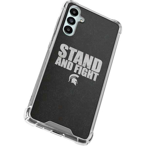 Michigan State University Stand and Fight Gabb Phone 4 Clear Case