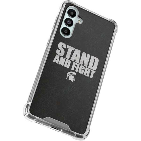Michigan State University Stand and Fight Galaxy A16 5G Clear Case