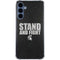 Michigan State University Stand and Fight Galaxy A35 5G Clear Case