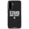 Michigan State University Stand and Fight Galaxy A36 5G Clear Case