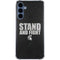 Michigan State University Stand and Fight Galaxy A55 5G Clear Case