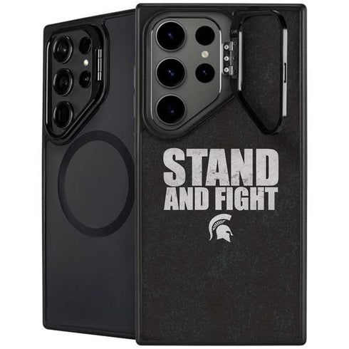 Michigan State University Stand and Fight Galaxy S25 Ultra Kickstand Case
