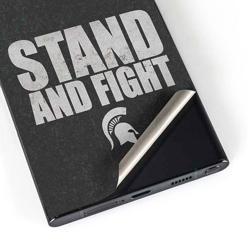 Michigan State University Stand and Fight Galaxy S25 Ultra Skin