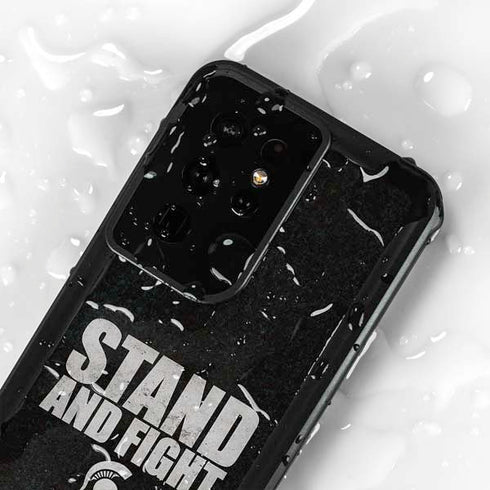 Michigan State University Stand and Fight Galaxy S24 Ultra Waterproof Case