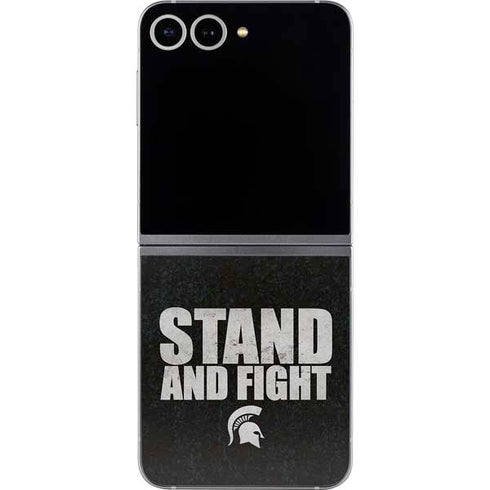 Michigan State University Stand and Fight Galaxy Z Flip6 Skin