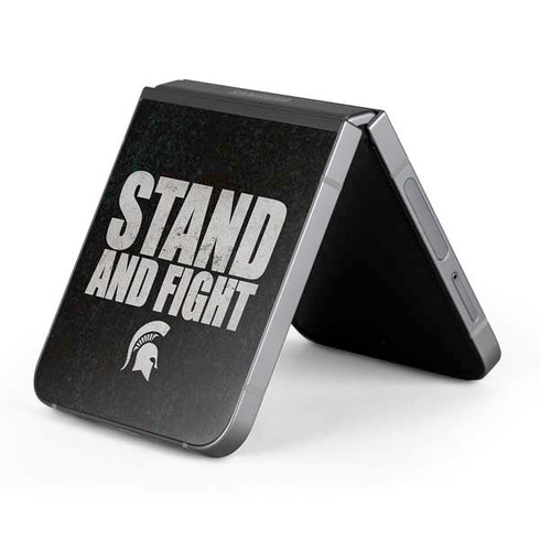 Michigan State University Stand and Fight Galaxy Z Flip6 Skin