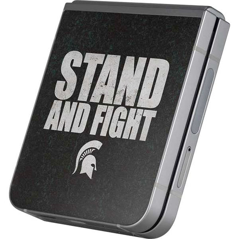 Michigan State University Stand and Fight Galaxy Z Flip6 Skin