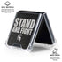 Michigan State University Stand and Fight Galaxy Z Flip6 Clear Case