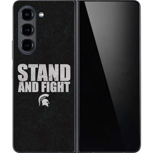 Michigan State University Stand and Fight Galaxy Z Fold5 5G Skin