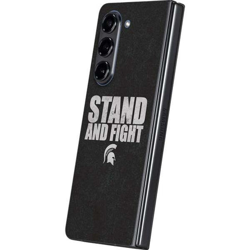 Michigan State University Stand and Fight Galaxy Z Fold5 5G Skin