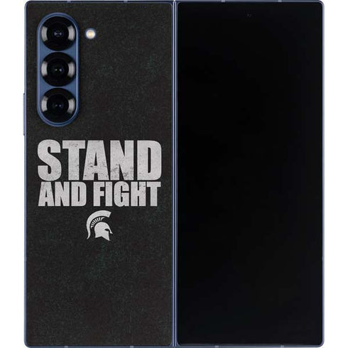 Michigan State University Stand and Fight Galaxy Z Fold6 Skin